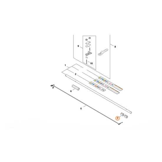 STIHL  Element gumowy FA07 791 9300